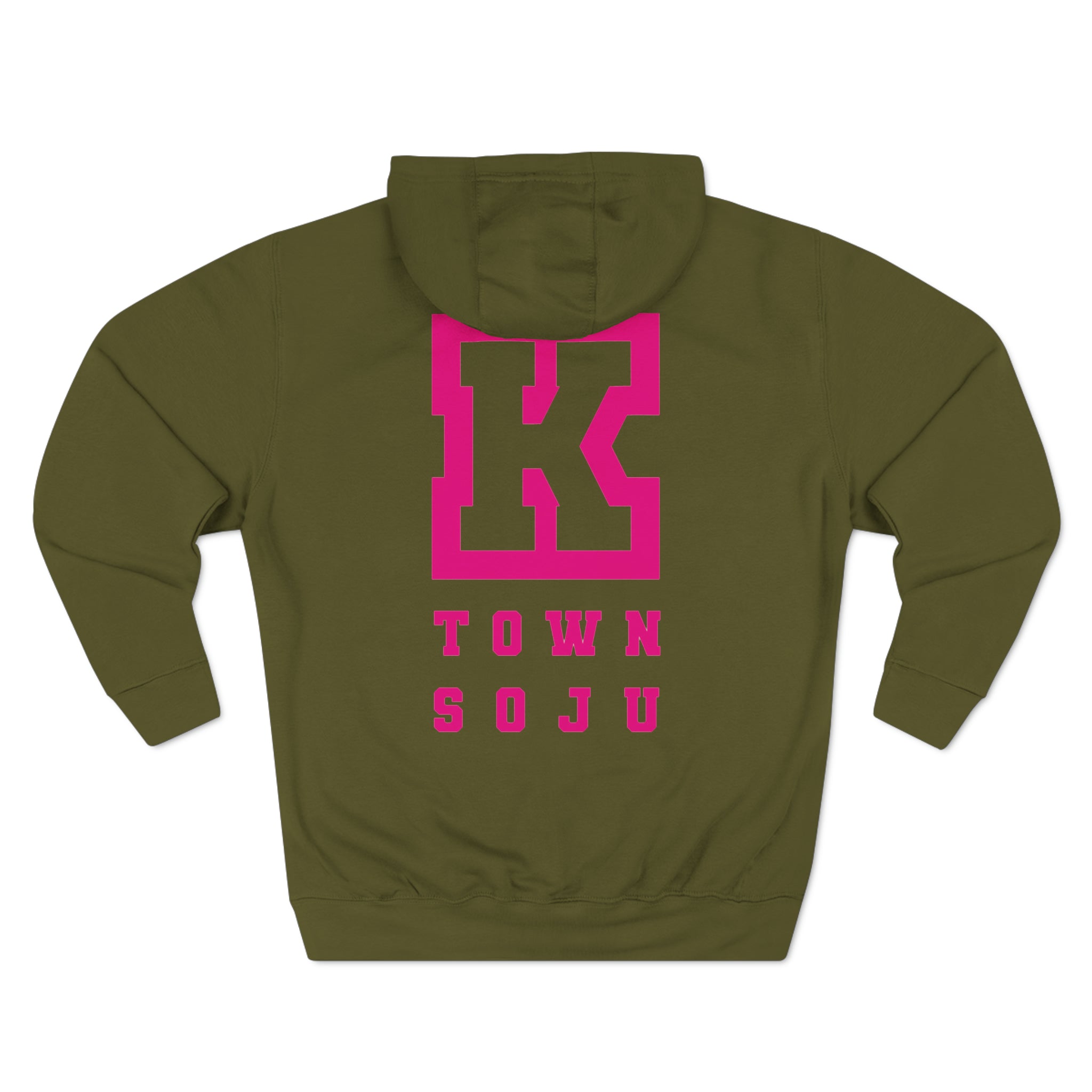 KTOWN K Hoodie in Army Green