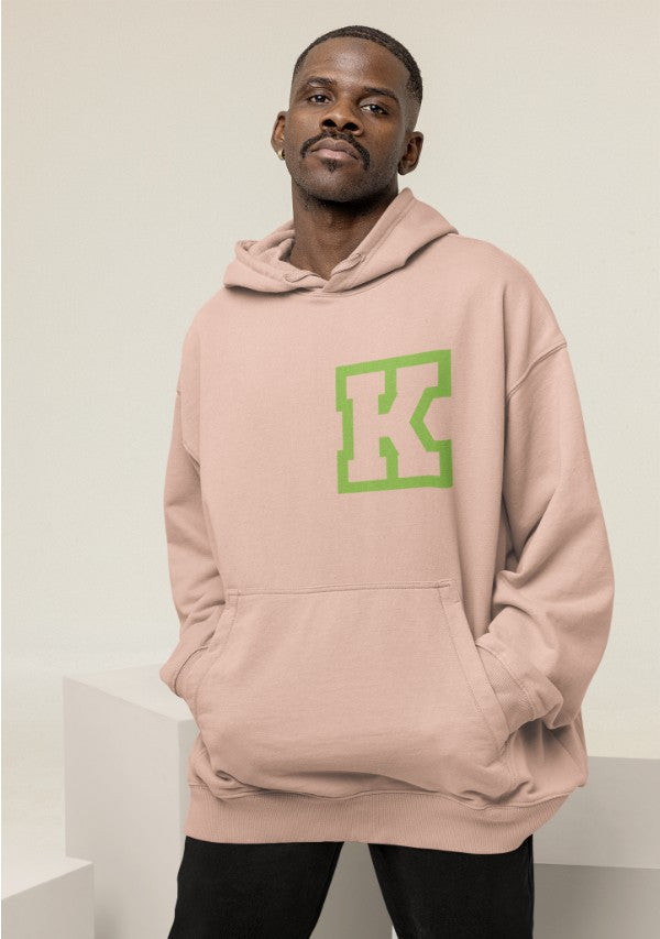 KTOWN K Hoodie in Pale Pink