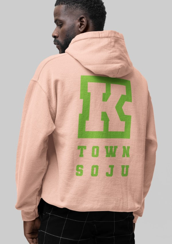 KTOWN K Hoodie in Pale Pink