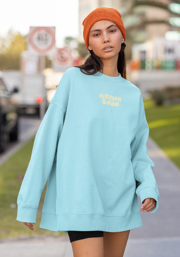 KTOWN Sounds Sweatshirt in Chambray