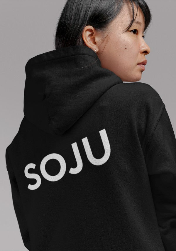 Yobo Soju Hoodie in Black