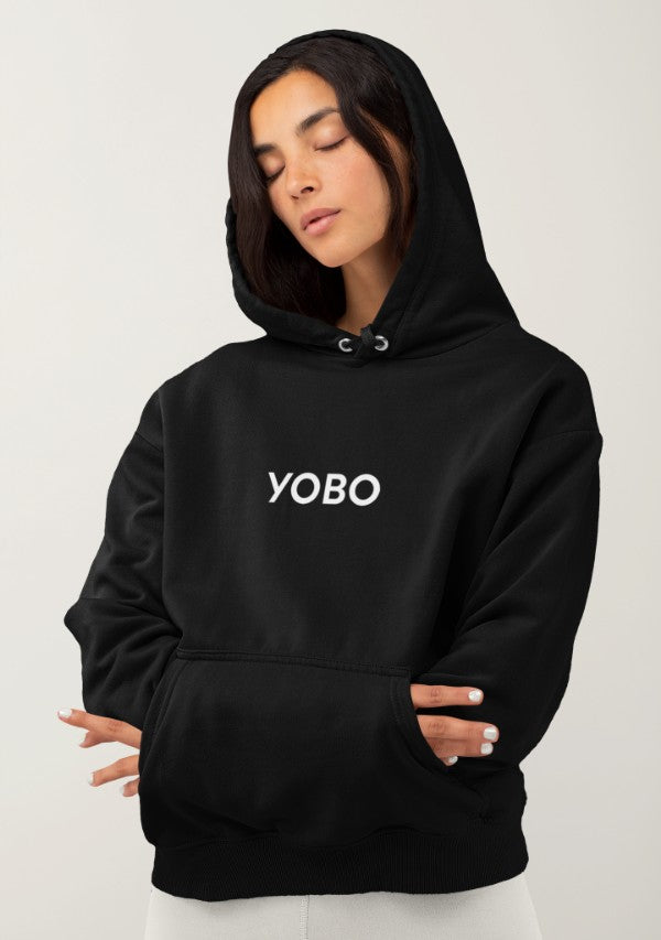 Yobo Soju Hoodie in Black