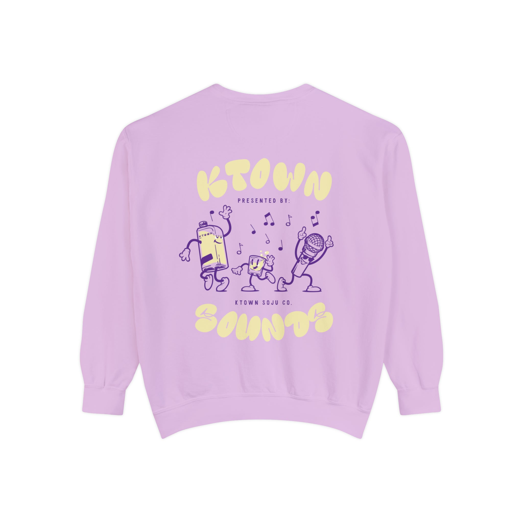 KTOWN Sounds Sweatshirt in Orchid